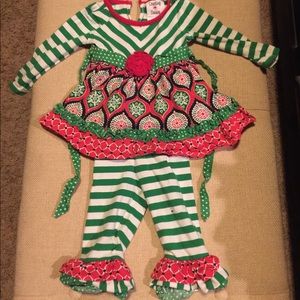 Baby Girl Christmas Outfit